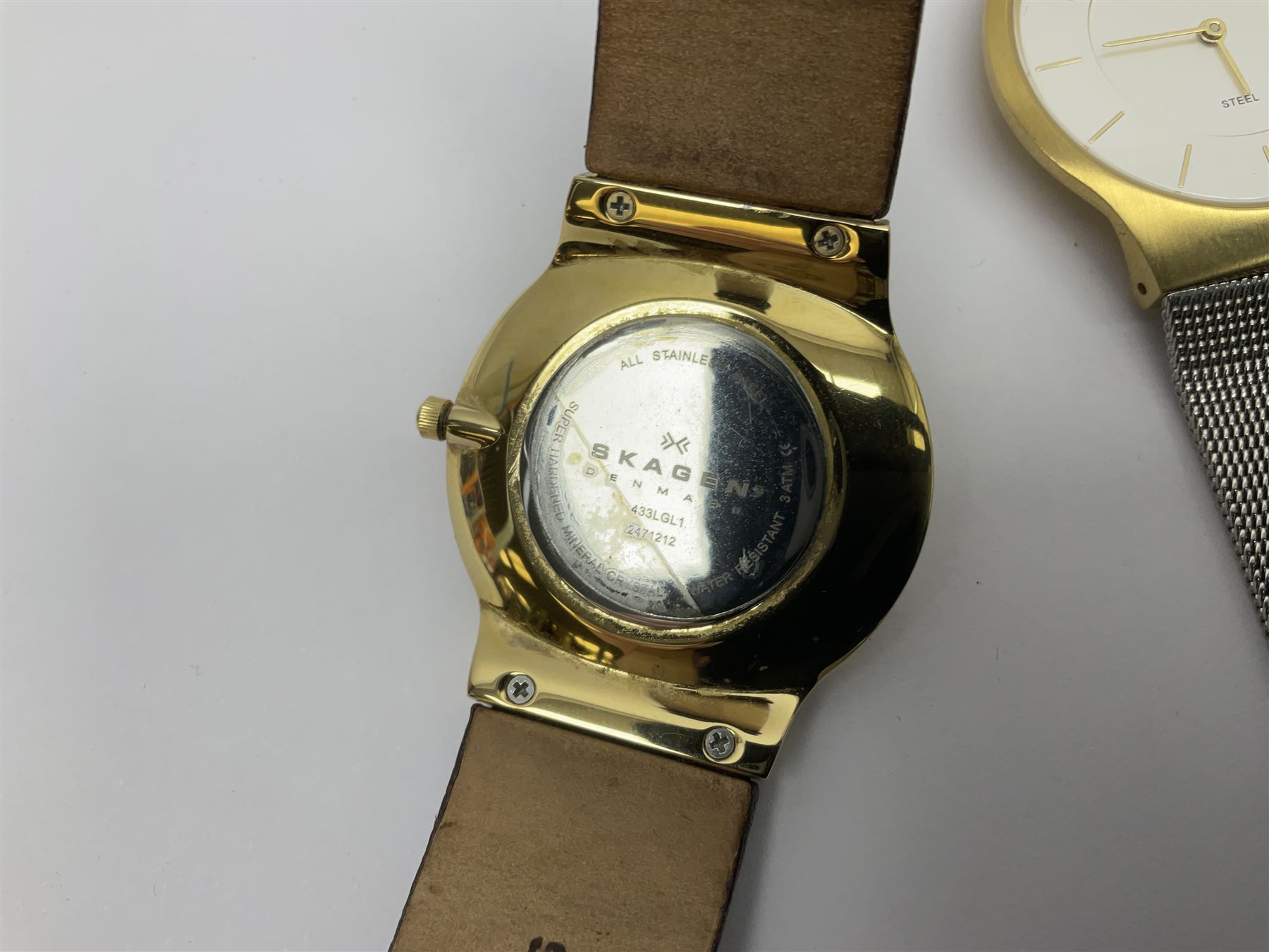 Five Skagen wristwatches - Image 3 of 12