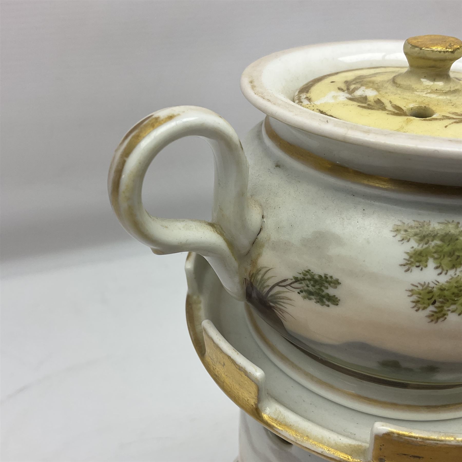 Two 19th century continental teapots and warmers - Image 3 of 24