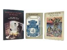 Three books of cookery interest by Elizabeth David comprising 'Italian Food'