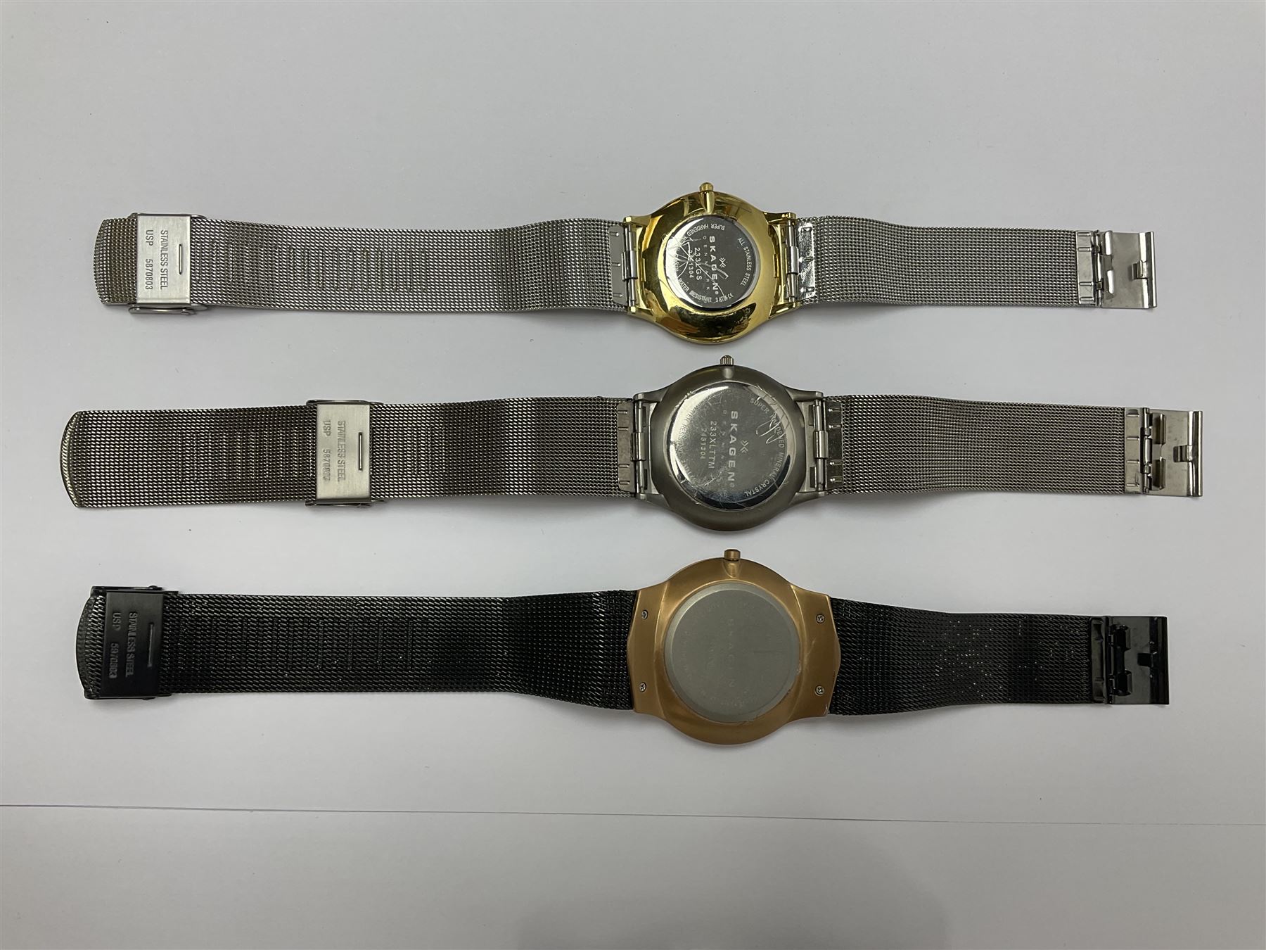 Five Skagen wristwatches - Image 7 of 12