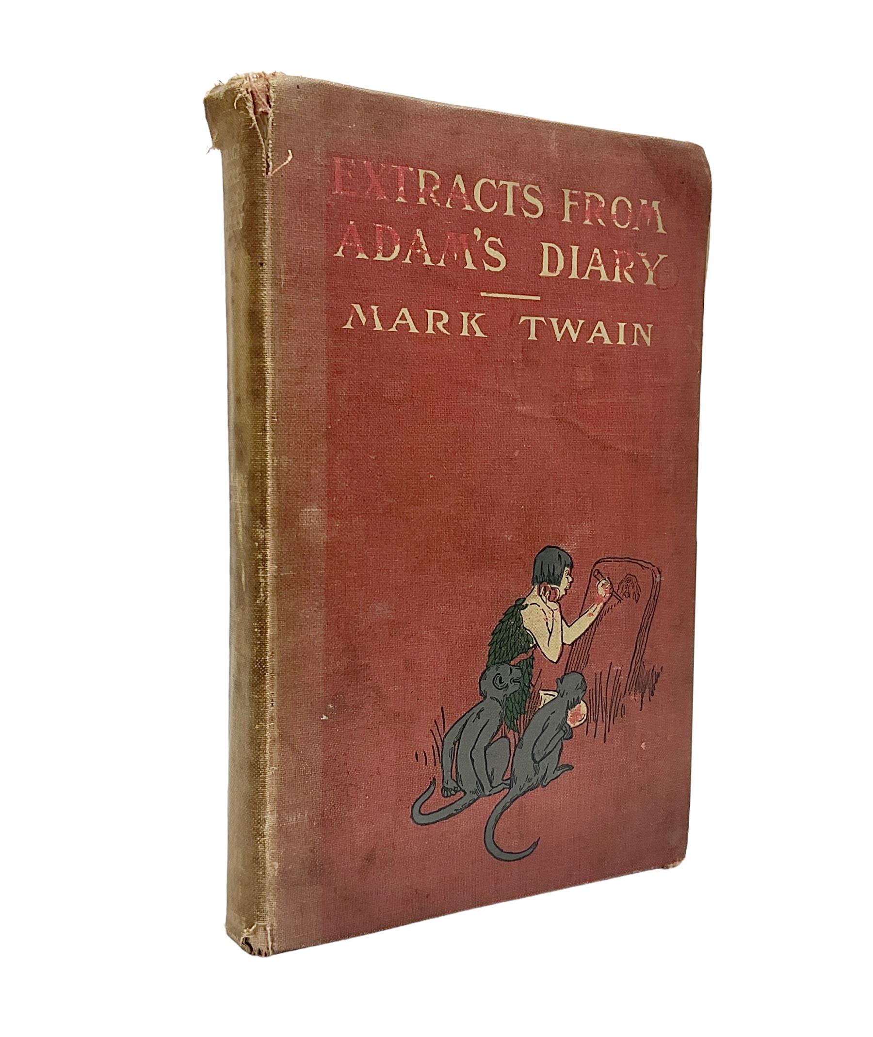 Mark Twain; Extracts from Adam's Diary