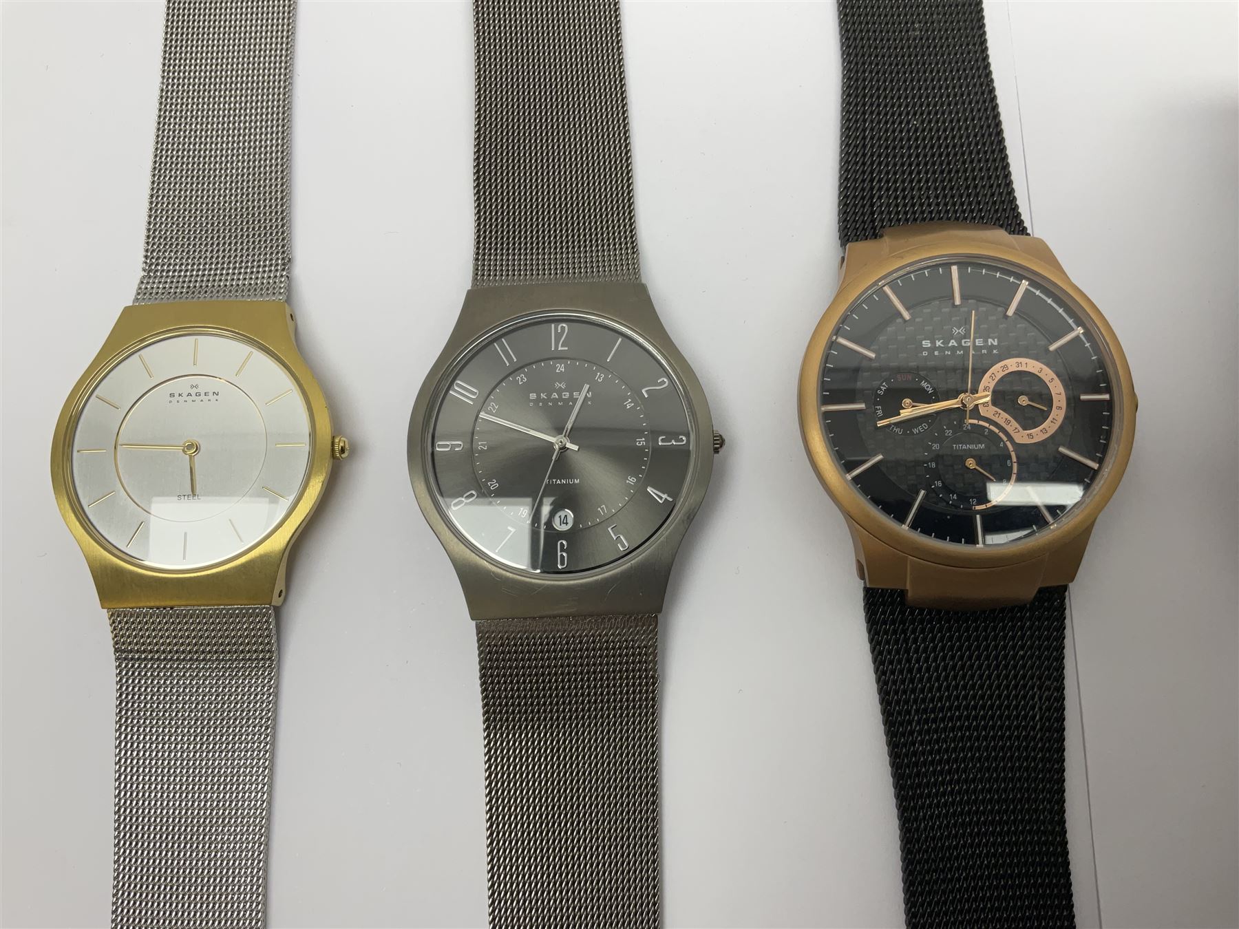 Five Skagen wristwatches - Image 5 of 12