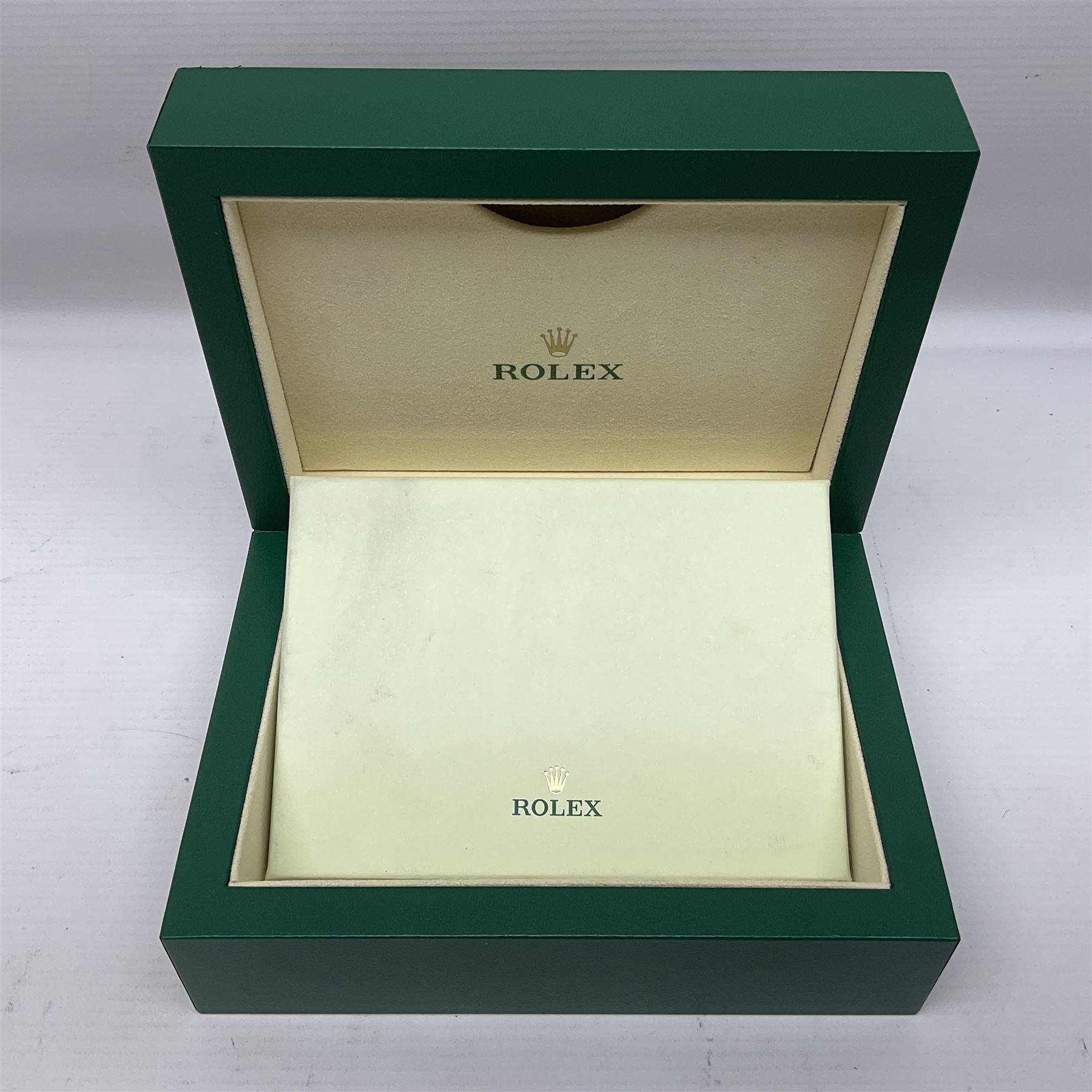 Rolex green leather box - Image 2 of 6