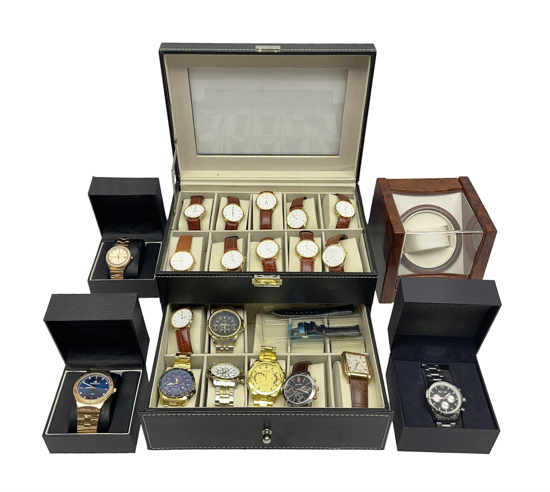 Collection of wristwatches