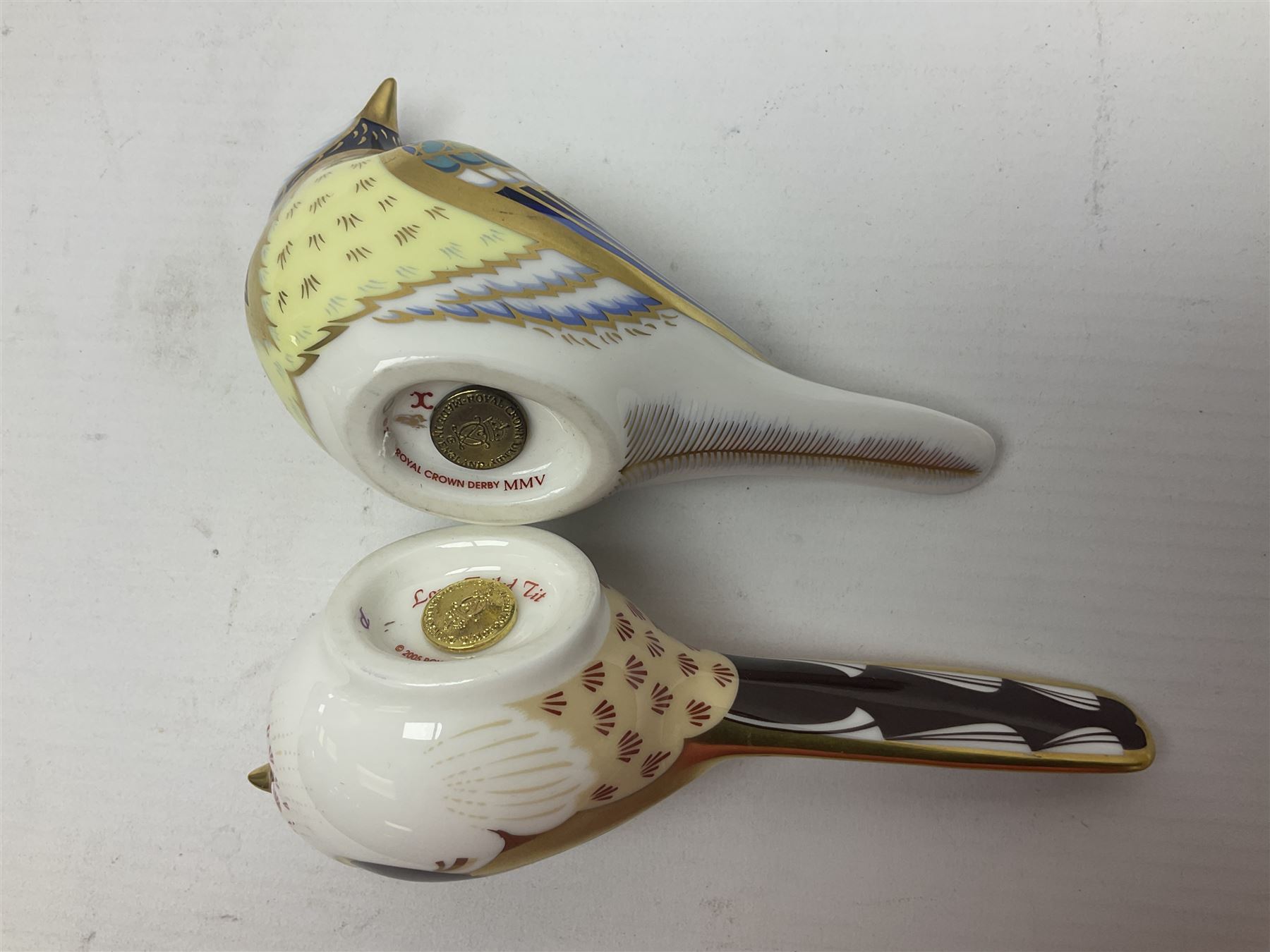 Six Royal Crown Derby paperweight birds - Image 10 of 10
