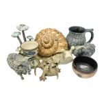 Collection of studio pottery