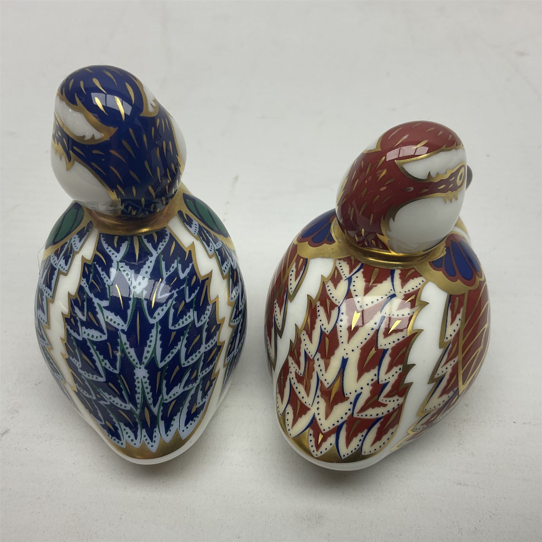 Six Royal Crown Derby paperweight birds - Image 3 of 10