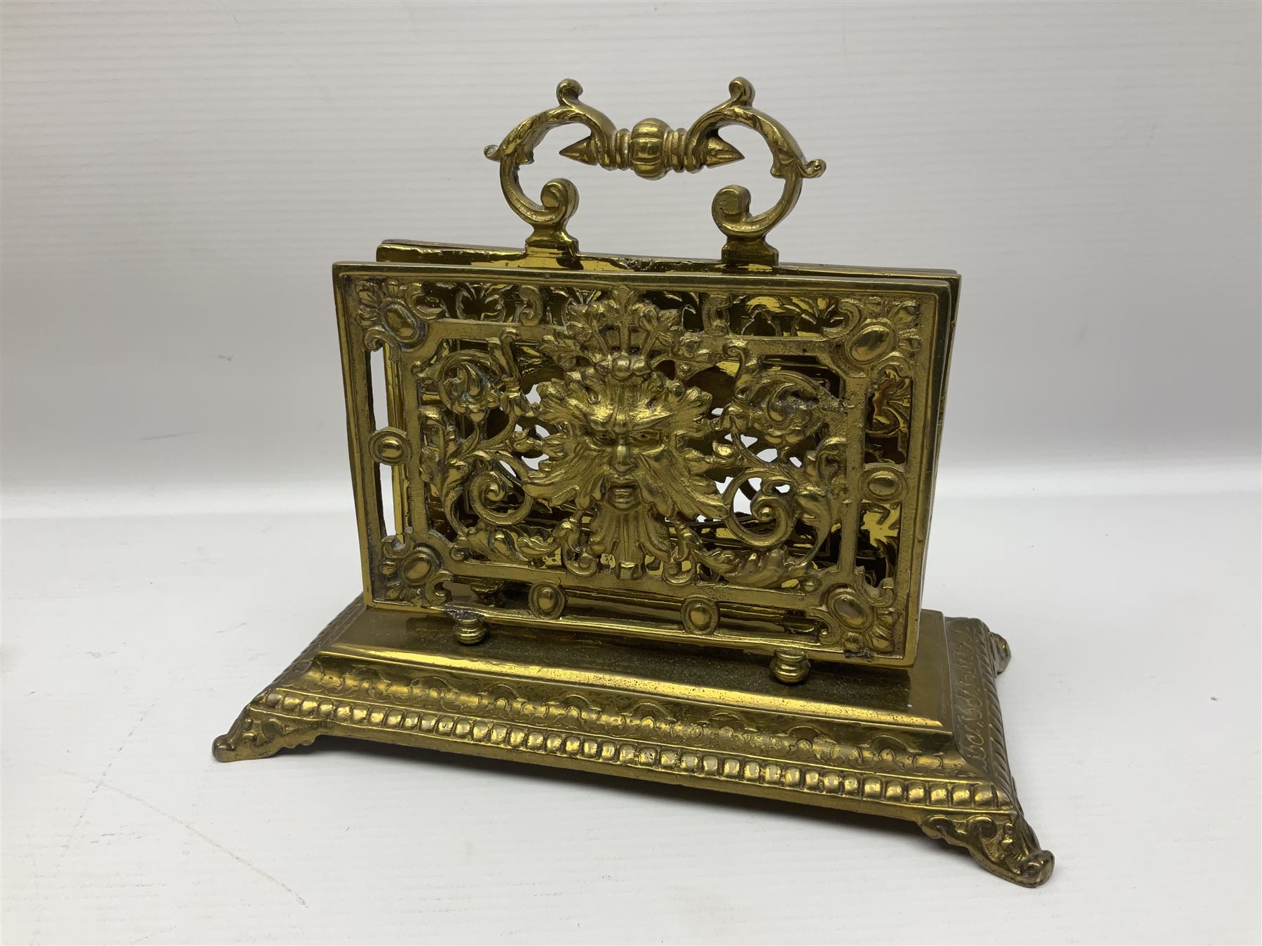 Brass desk stand - Image 6 of 10