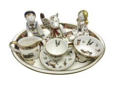 Royal Crown Derby Treasures of Childhood cabaret set