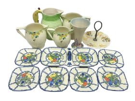 Collection of 1930s ceramics