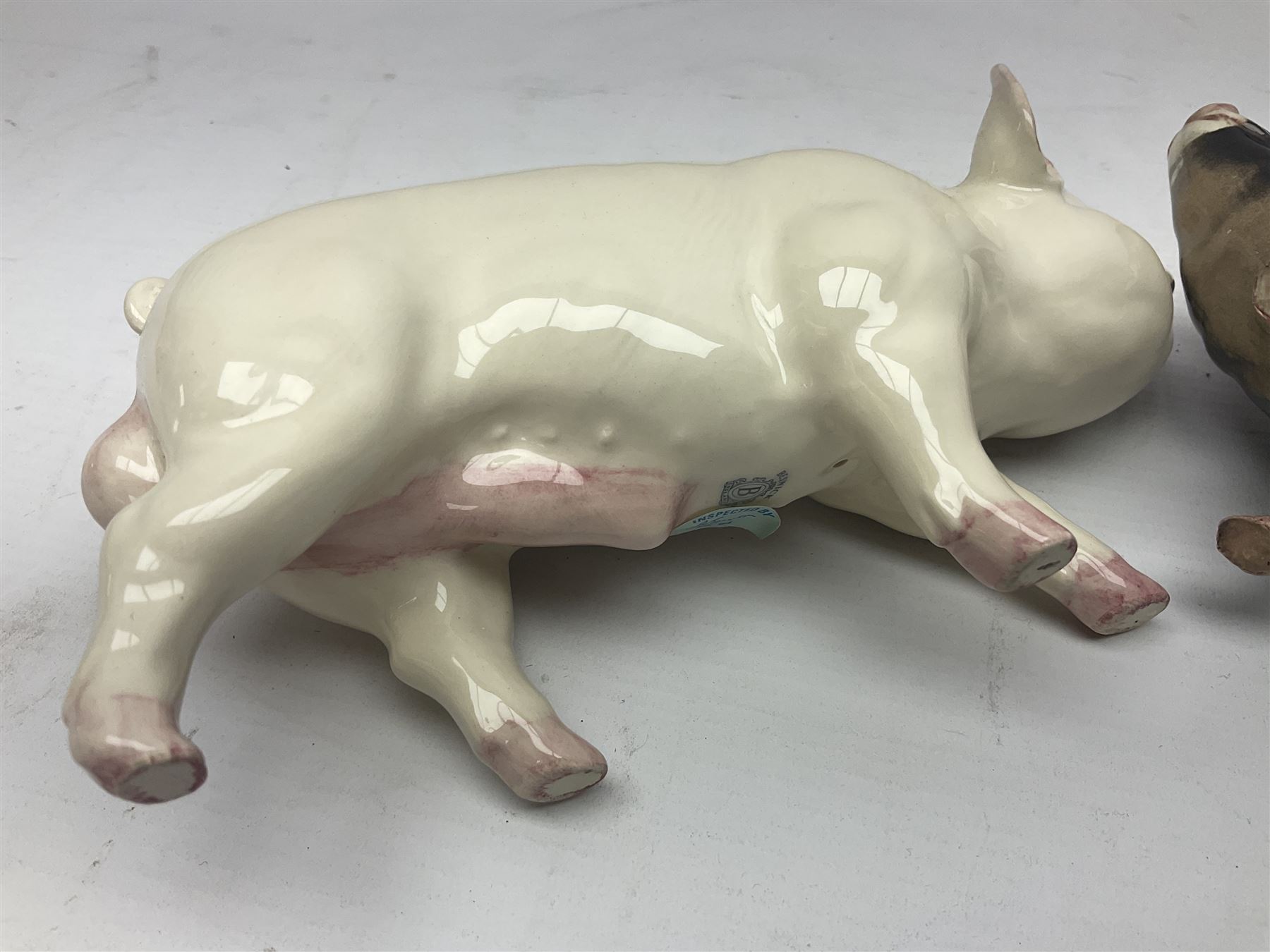 Two beswick rare breed pigs - Image 3 of 5