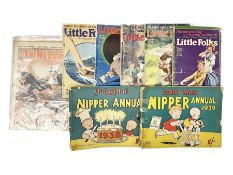 Two Daily Mail Nipper Annuals 1938 and 1939