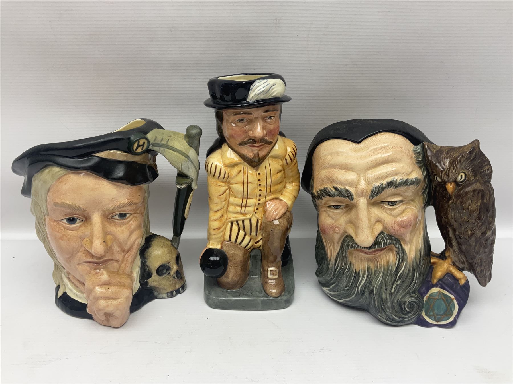 Eight Royal Doulton character jugs - Image 11 of 16