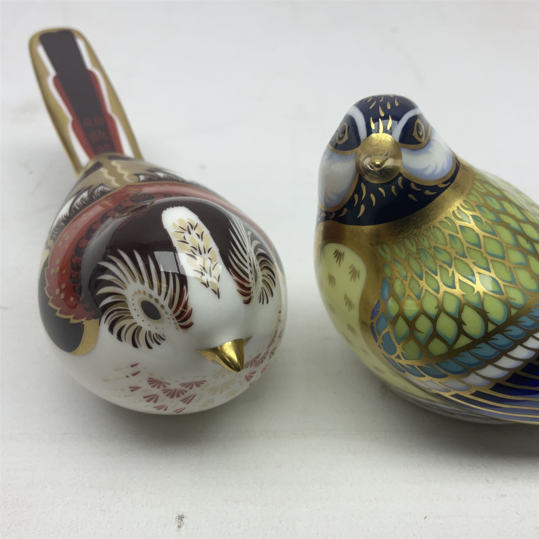 Six Royal Crown Derby paperweight birds - Image 8 of 10
