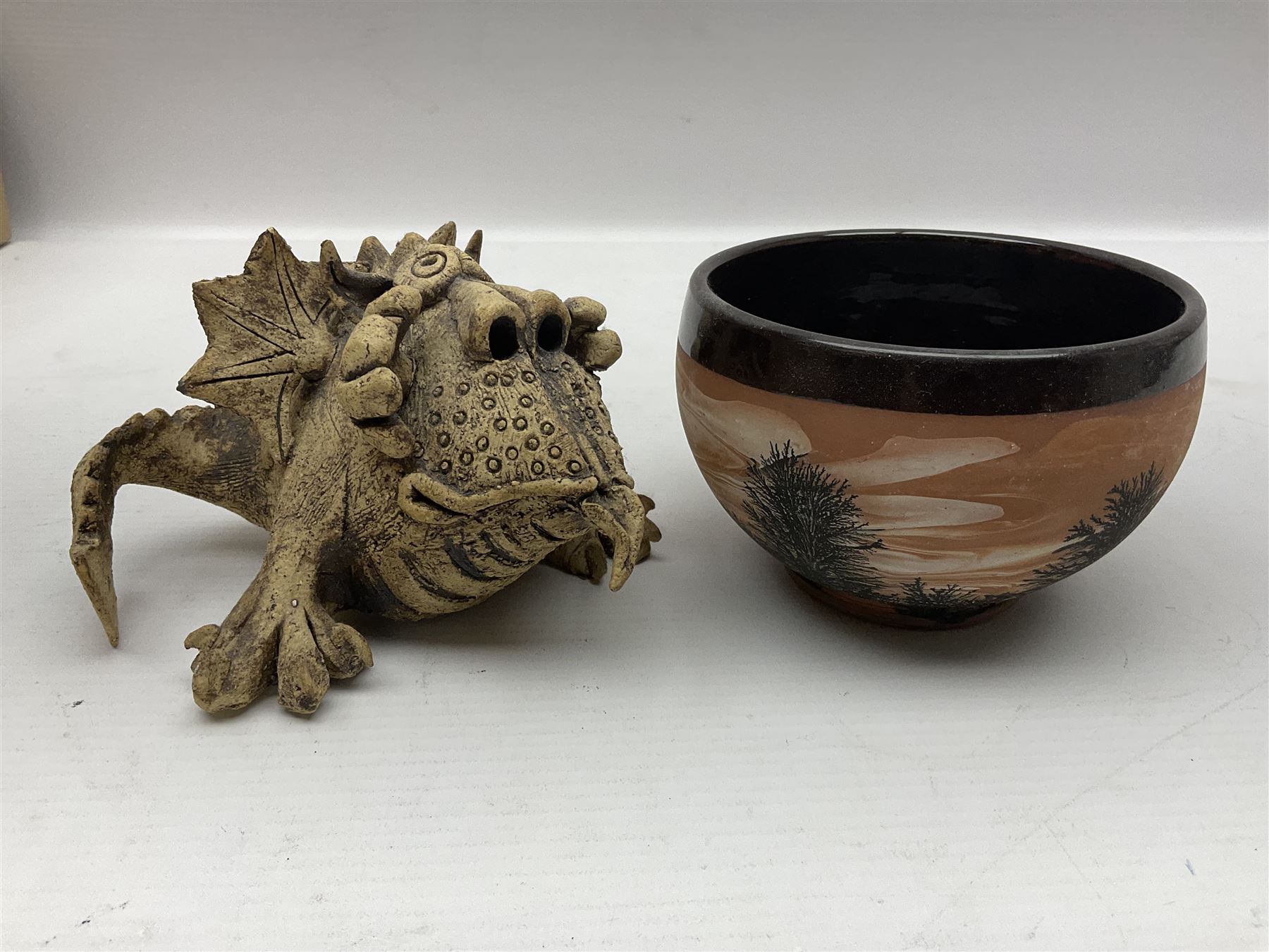 Collection of studio pottery - Image 15 of 16