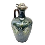 Doulton Lambeth whisky flagon