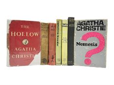 Six Collins Crime Club Agatha Christie novels