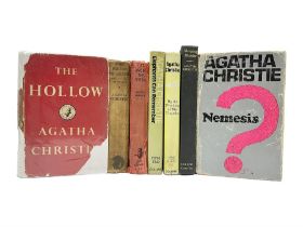 Six Collins Crime Club Agatha Christie novels