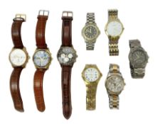 Seiko Chronograph Titanium 100M wristwatch
