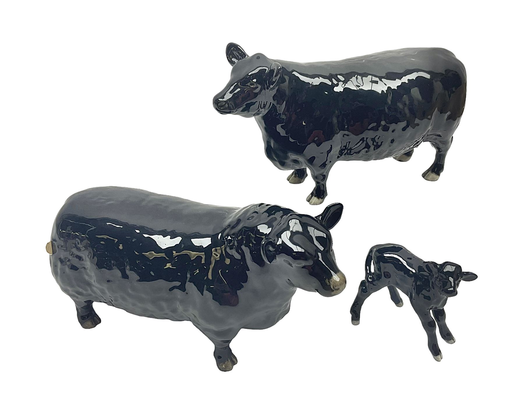 Beswick Aberdeen Angus family group