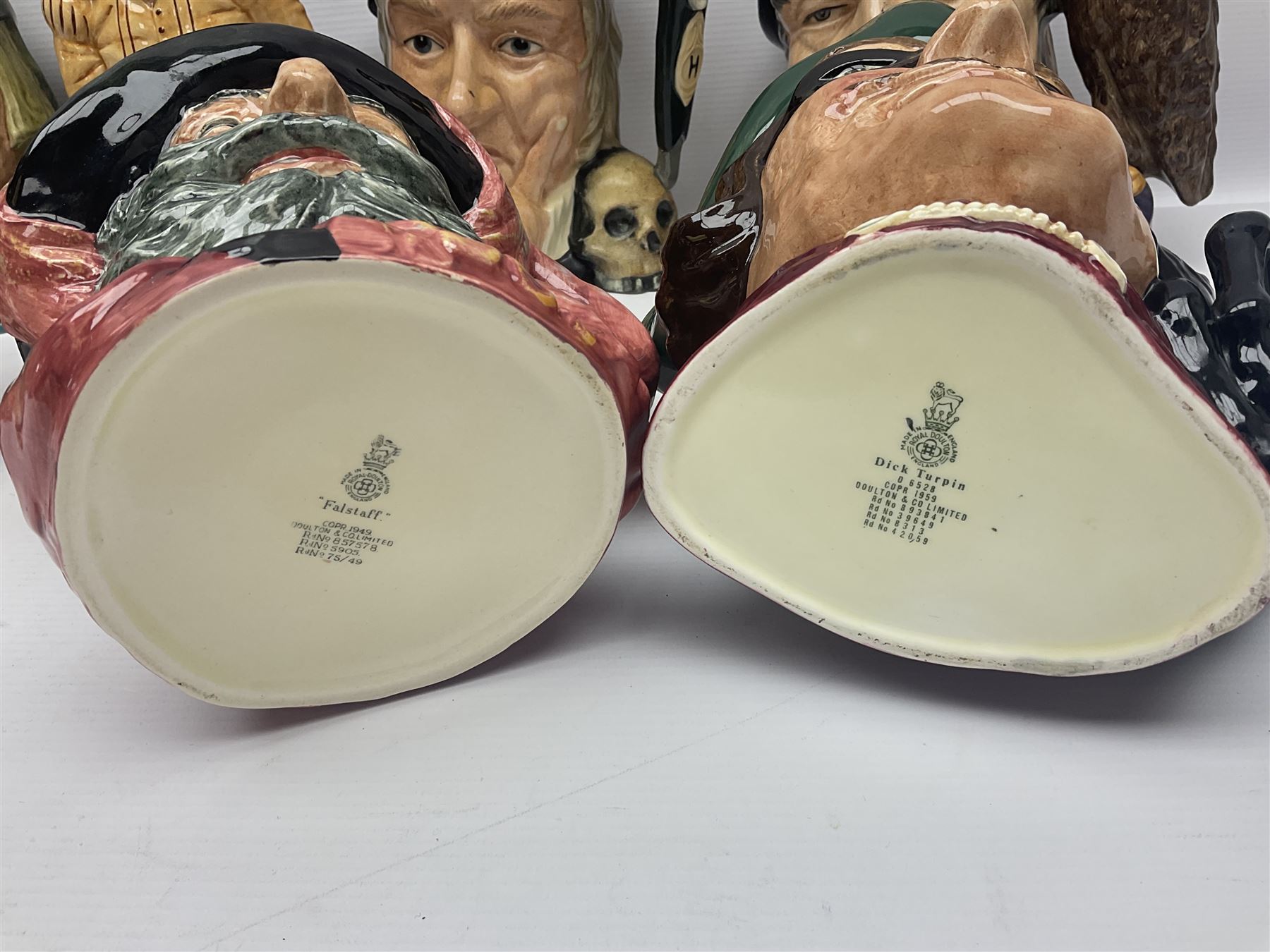 Eight Royal Doulton character jugs - Image 7 of 16