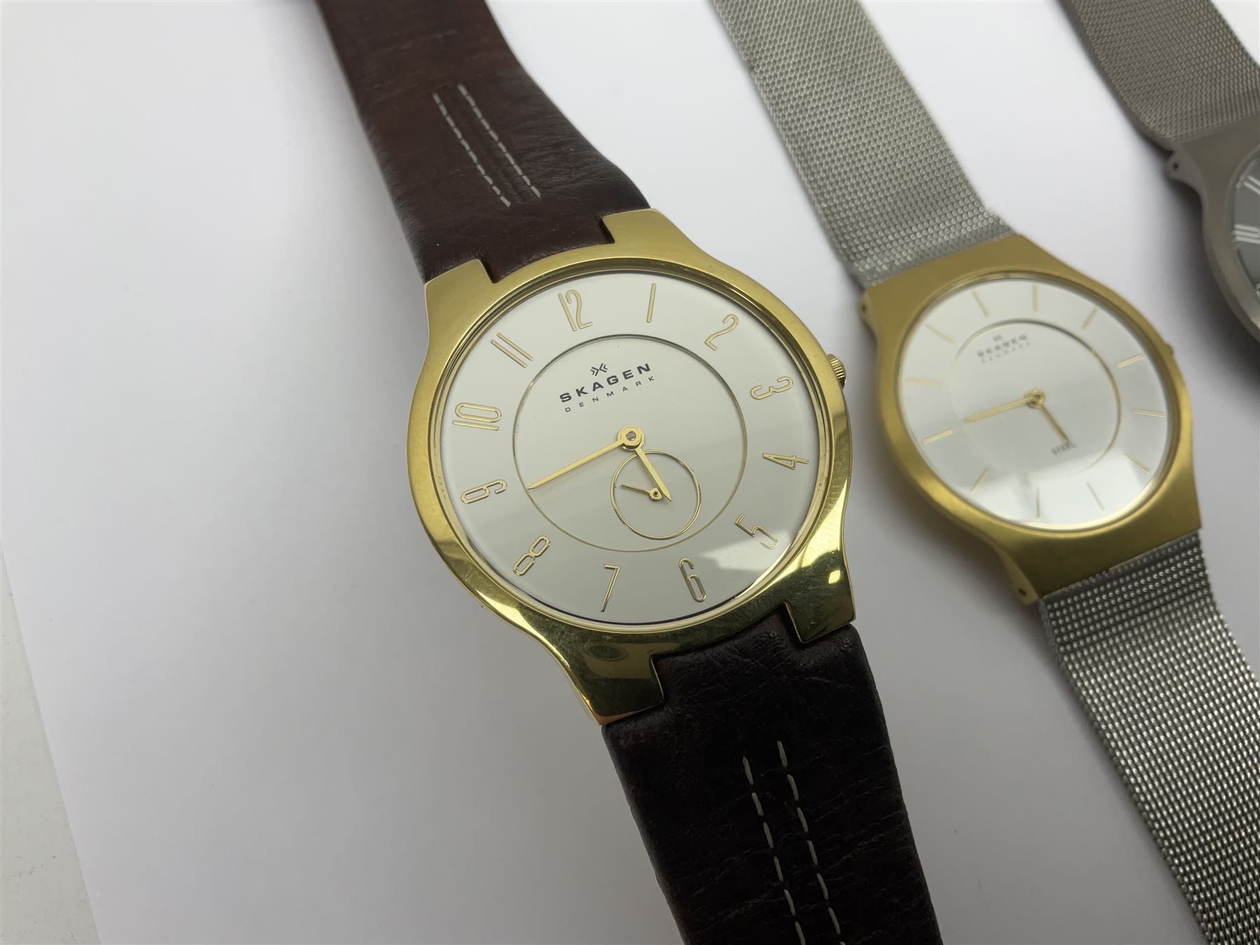 Five Skagen wristwatches - Image 2 of 12