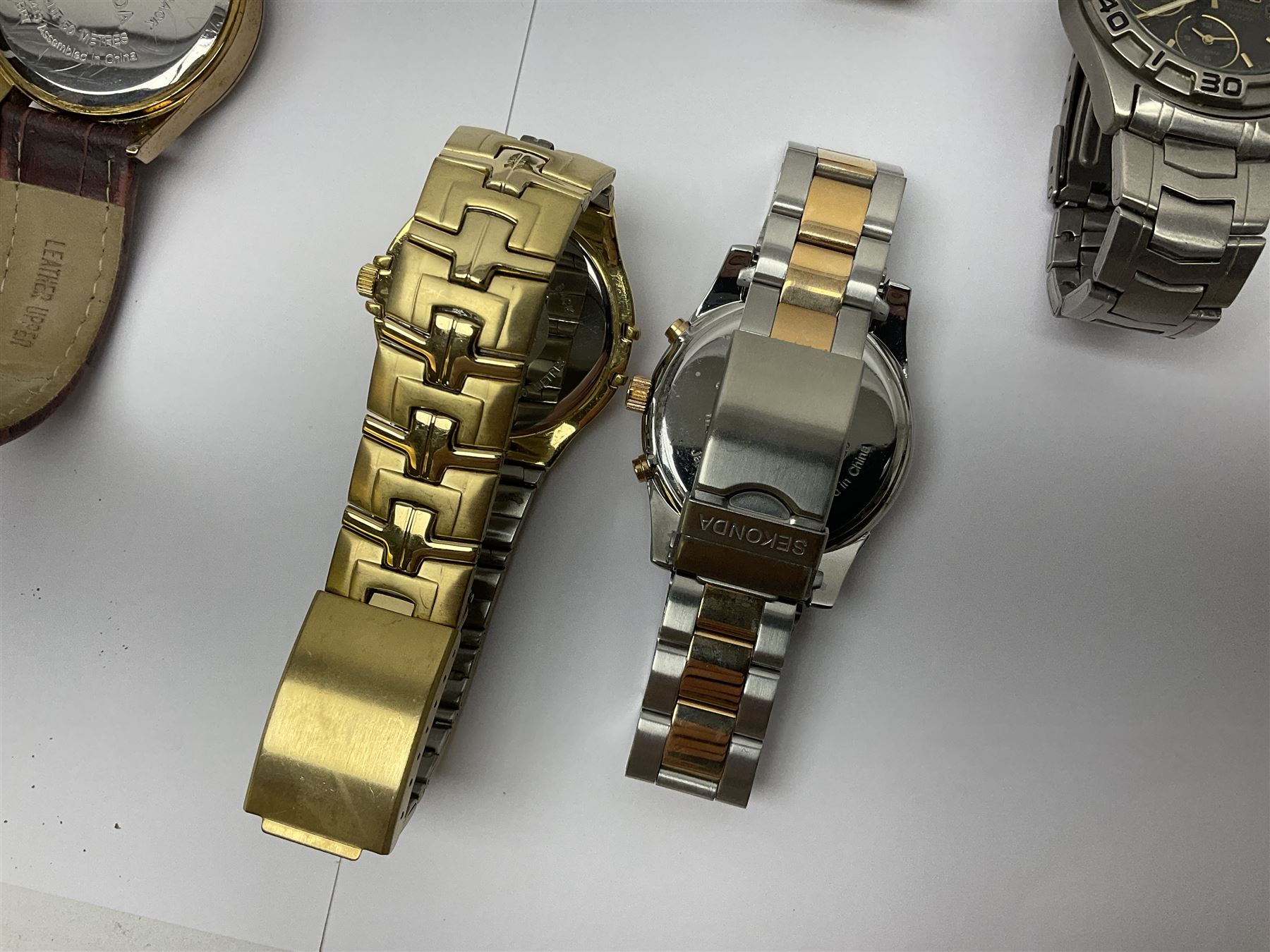 Seiko Chronograph Titanium 100M wristwatch - Image 7 of 12