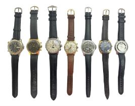 Three automatic wristwatches including Seiko