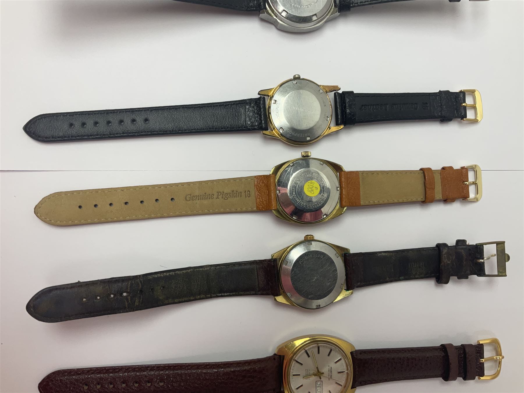 Eight automatic wristwatches including Omega - Image 6 of 12