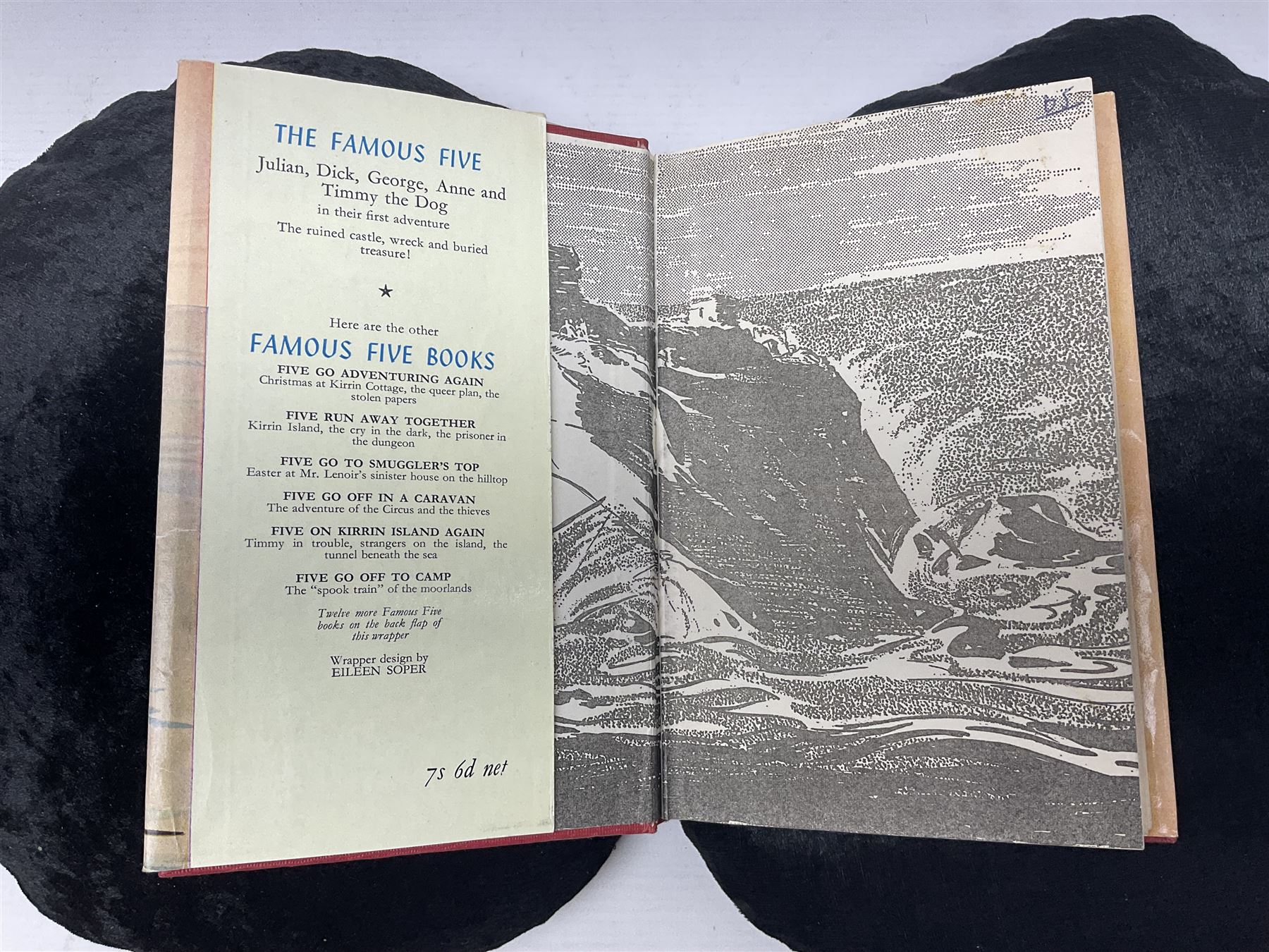 Enid Blyton; three copies of The First Adventure of the Famous Five; Five on Treasure Island - Image 3 of 17