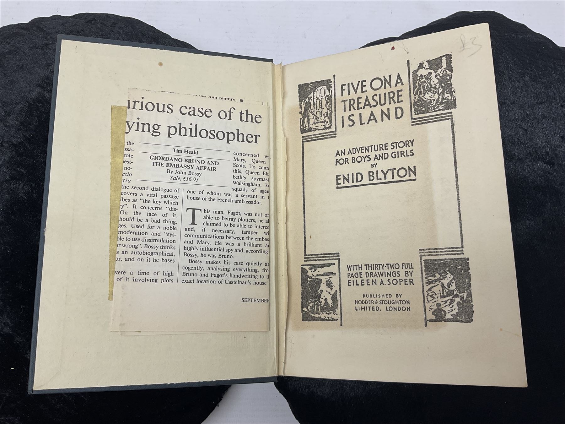 Enid Blyton; three copies of The First Adventure of the Famous Five; Five on Treasure Island - Image 10 of 17