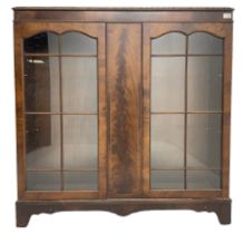 Early 20th century mahogany bookcase