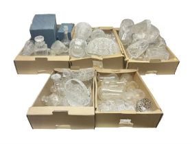 Large collection of glass