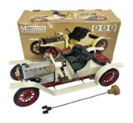 Mamod SA1 ‘Steam Roaster’ live steam car in cream and red