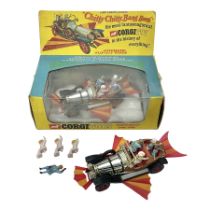 Corgi - two Chitty Chitty Bang Bang 266 die-cast model cars