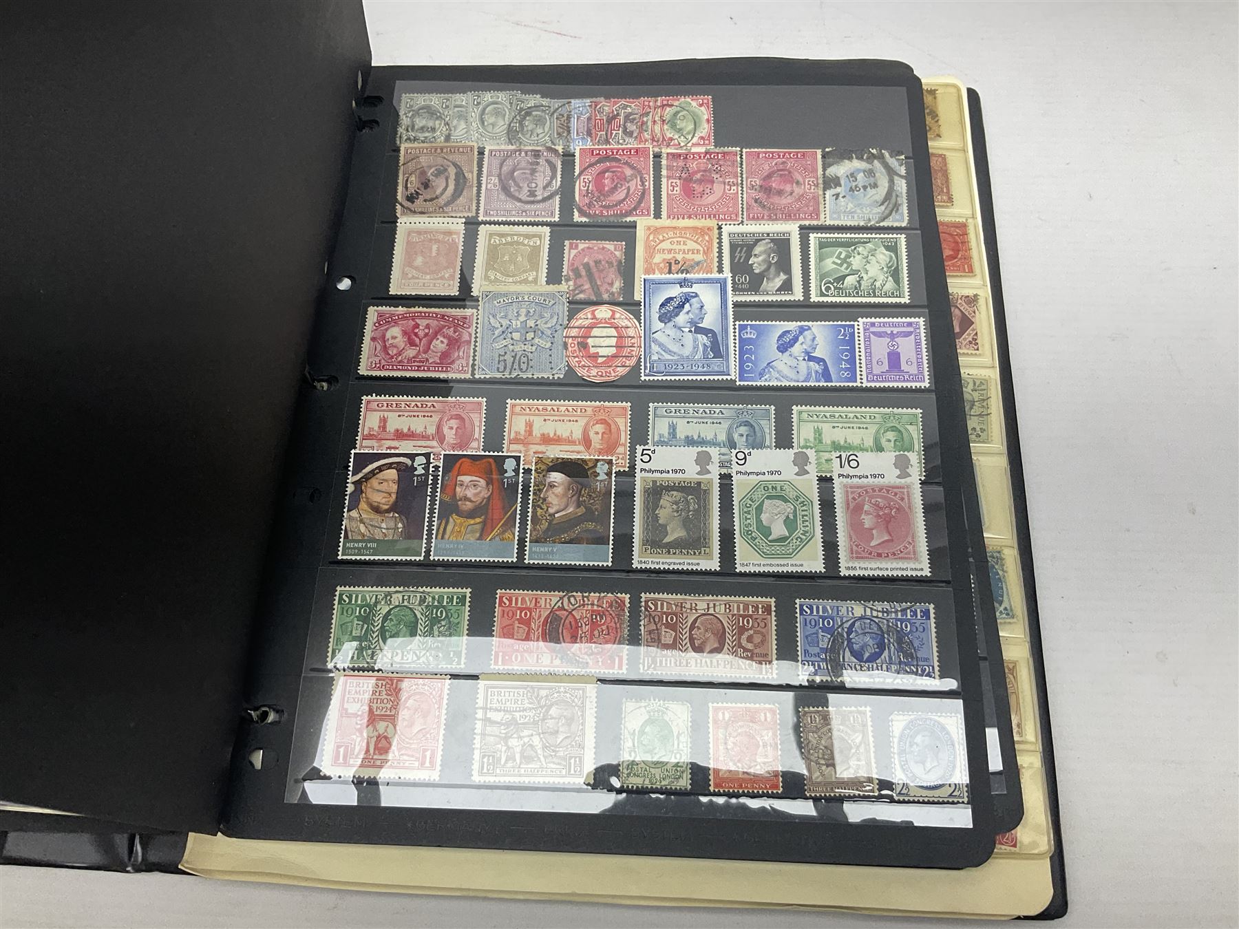 Queen Victoria and later stamps including imperf penny reds - Image 10 of 14