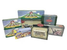 Corgi - eight 1:50 scale models comprising four Vintage Glory of Steam 80105