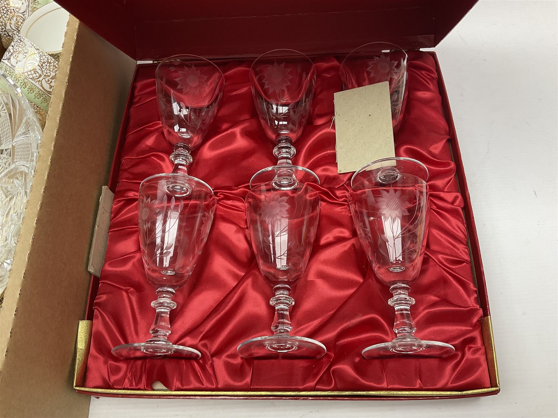 Two boxed sets of Stuart Crystal drinking glasses - Image 7 of 8