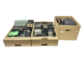 Collection of cameras and equipment