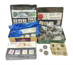 Great British and World stamps and coins