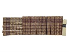 Twenty one volumes of Charles Dickens
