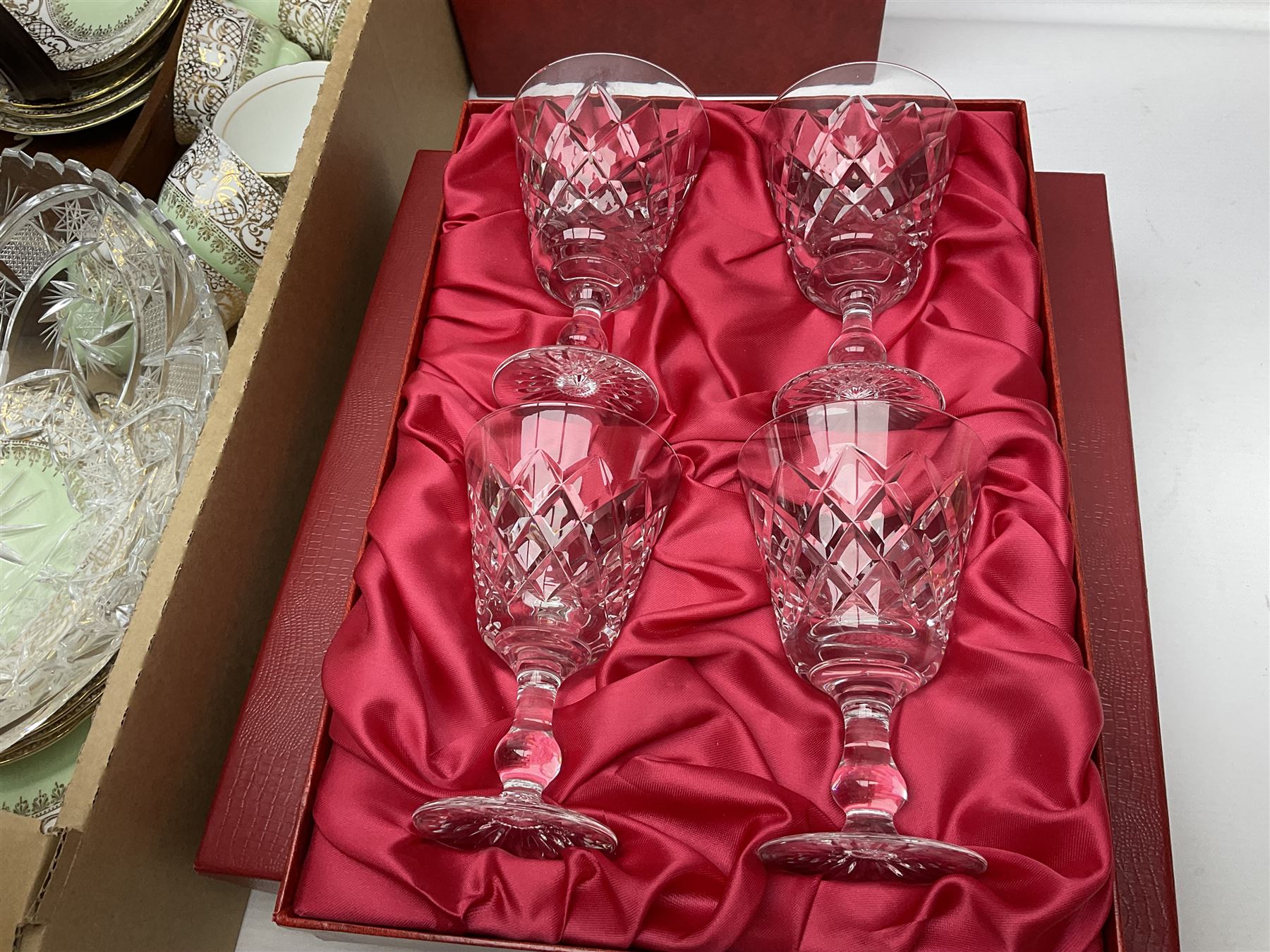 Two boxed sets of Stuart Crystal drinking glasses - Image 8 of 8