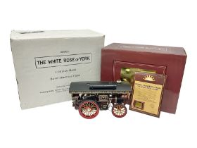 Midsummer Models 1:24 scale model Burrell Showman’s Engine No.2804 ‘The White Rose of York’ limited