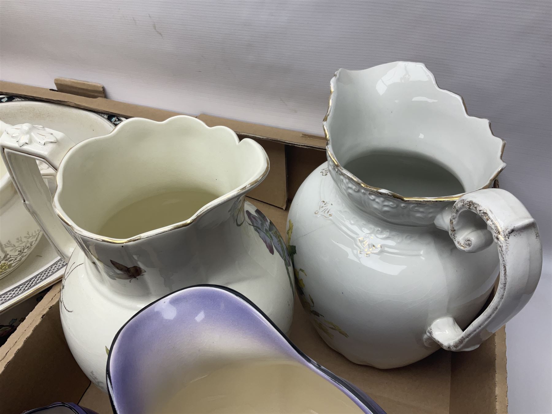 Royal Winton Art Deco style wash jug and bowl - Image 10 of 10