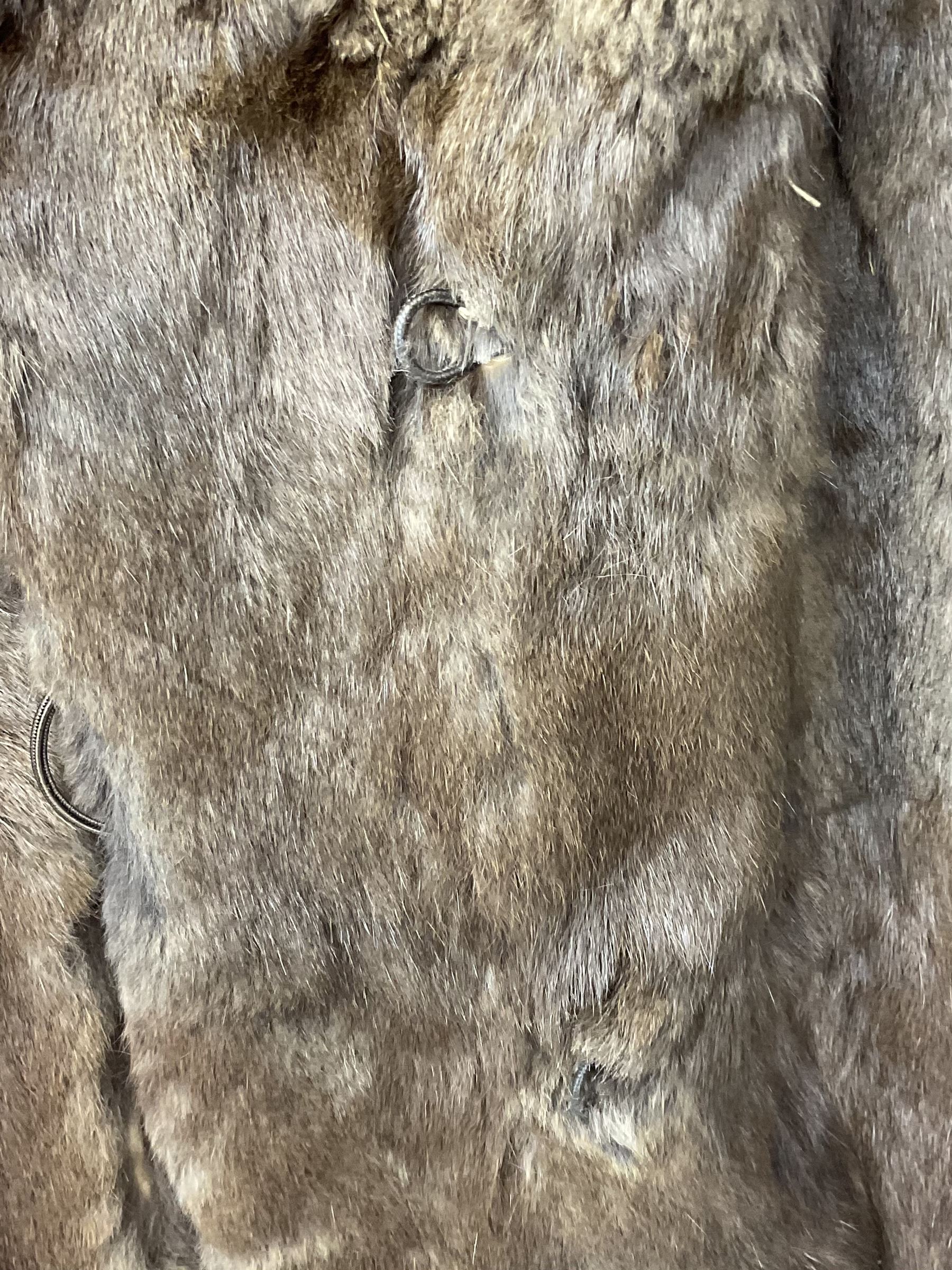 Ladies short rabbit fur jacket - Image 2 of 4