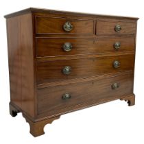 George III mahogany chest