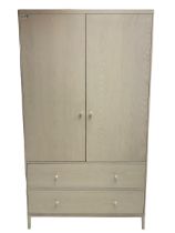 Ercol - 'Salina' wardrobe enclosed by two doors