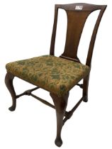 Mid-18th century mahogany side chair