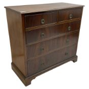 Early 20th century Georgian design mahogany chest