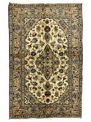 Small Persian Kashan rug